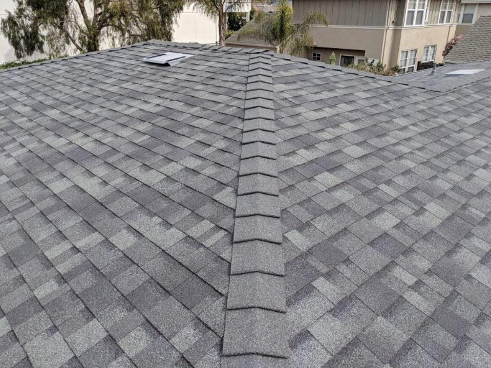 Residential composition roof